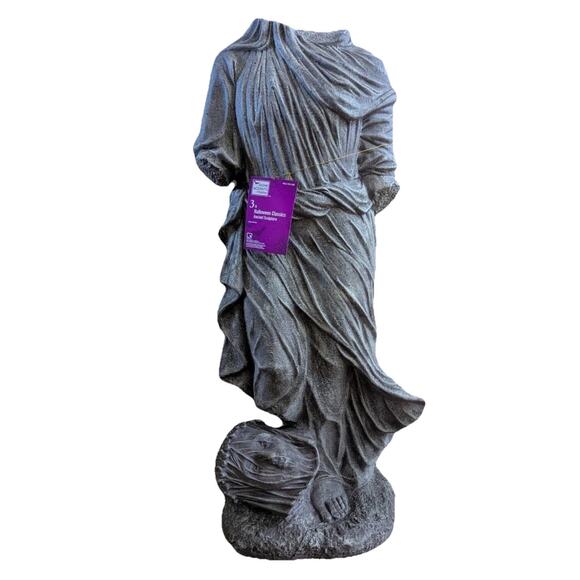 Home Accents Holiday 3 ft Halloween Classics Ancient Sculpture Porch Greeter New - Picture 4 of 9